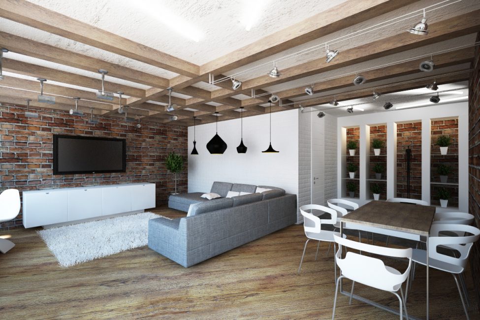 Interior em design loft