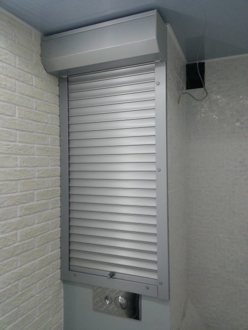 Rollet tem a forma de uma tela