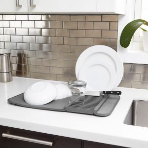 Secador de cozinha para pratos no armário (115 + fotos) - built-in, canto, aço inoxidável. Qual você escolhe?