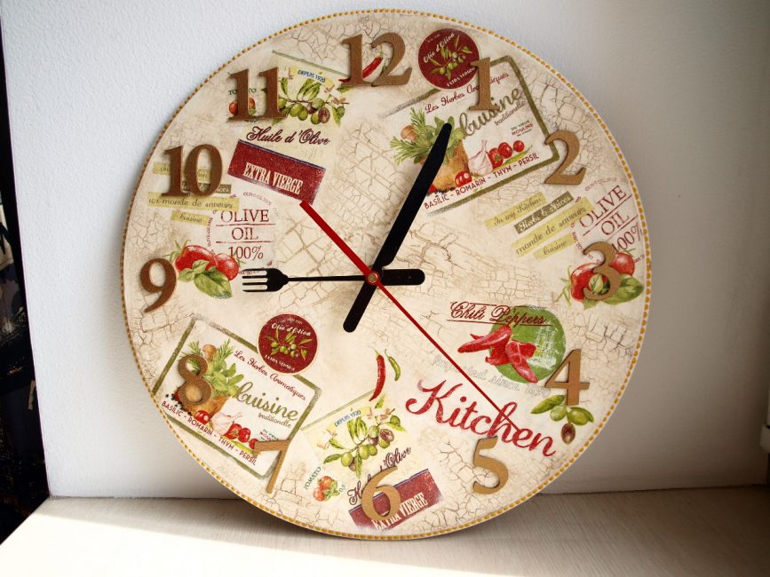 Na técnica de decoupage