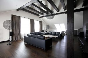 Elegante, Conforto e Beleza (mais de 170 fotos): interior em preto e branco (sala de estar, quarto, cozinha)