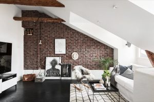 Parede de tijolos no interior - Uma maneira espetacular de transformar sua casa (mais de 260 fotos). A combinação na sala de estar, na cozinha, no quarto