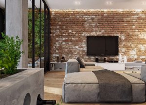 Parede de tijolos no interior - Uma maneira espetacular de transformar sua casa (mais de 260 fotos). A combinação na sala de estar, na cozinha, no quarto