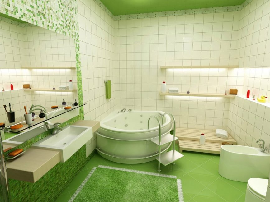 Solução adequada lavável para cozinhas, banheiros, sanitários