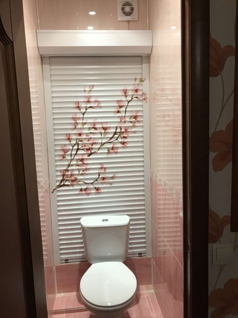 Persianas no banheiro - A escolha do homem moderno. 70+ (foto) opções e nuances de sua instalação
