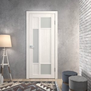 Portas com inserções de vidro: 180+ (foto) opções de plástico, madeira e alumínio (entrada, interior, cupê)