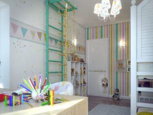 Parede sueca em um apartamento para crianças e adultos com as próprias mãos (135+ fotos)