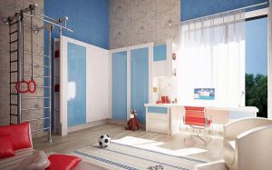 Parede sueca em um apartamento para crianças e adultos com as próprias mãos (135+ fotos)