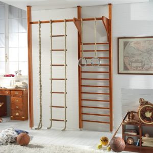 Parede sueca em um apartamento para crianças e adultos com as próprias mãos (135+ fotos)