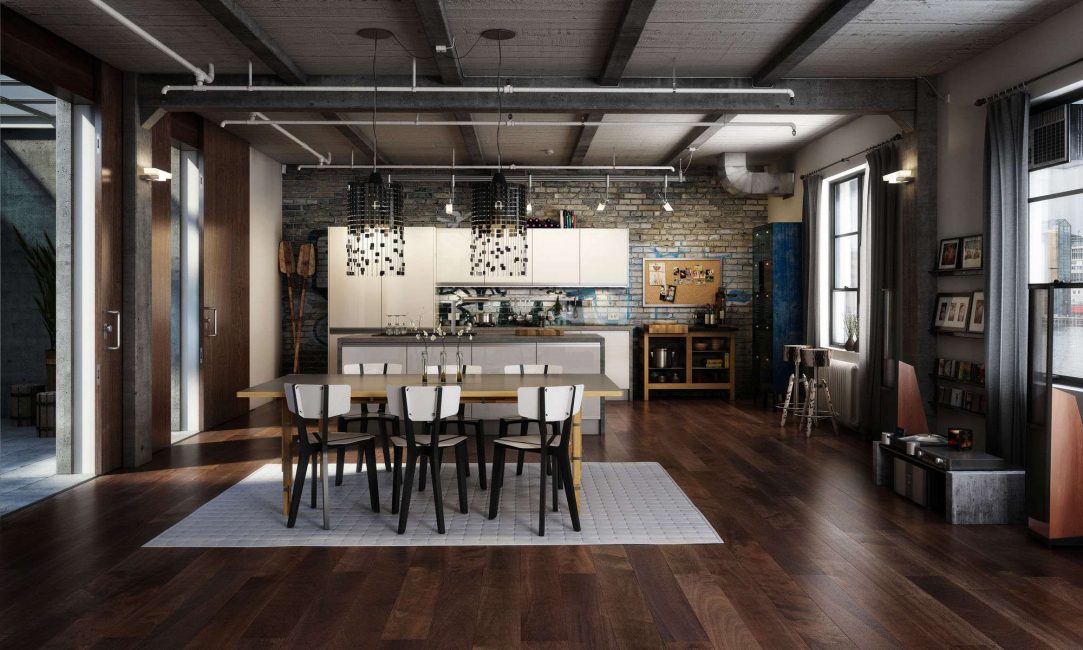 Nós fazemos no estilo loft