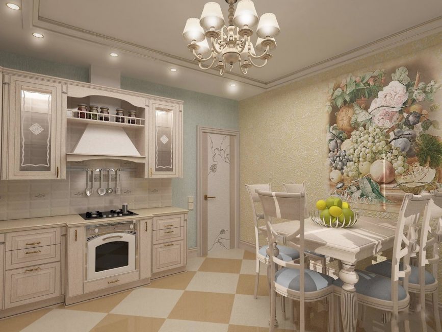 Notas de Provence na cozinha