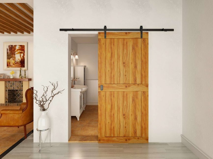 Portas sanitárias de sólidos são adequadas para ambientes úmidos.