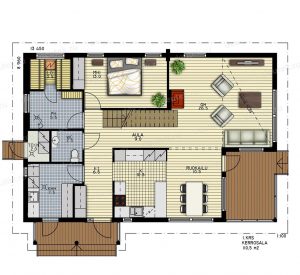 Projetos de casas finlandesas de madeira colada: O que é bom e como organizar? (Mais de 180 fotos)