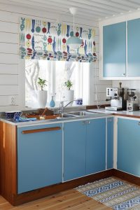 Design de cozinha azul: qual estilo entrar em contato? Mais de 170 fotos de incríveis combinações interiores