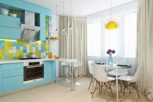 Design de cozinha azul: qual estilo entrar em contato? Mais de 170 fotos de incríveis combinações interiores