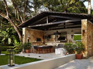 Como equipar a cozinha de verão no país? 220+ (Fotos) Projetos de design 