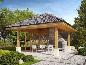 Como equipar a cozinha de verão no país? 220+ (Fotos) Projetos de design 