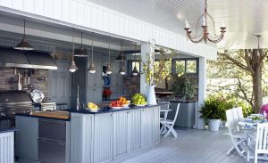 Como equipar a cozinha de verão no país? 220+ (Fotos) Projetos de design 