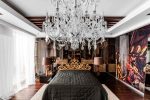 Lustres modernos no interior do quarto (mais de 190 fotos) - Como escolher um elemento de design brilhante para uma atmosfera tranquila?