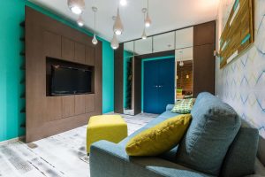 Lustres modernos para a sala de estar: 195+ (Foto) Soluções de interiores