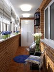 Como equipar uma pequena varanda em um apartamento: elegante, bonito, prático? 190+ (Fotos) Interiores com acabamento