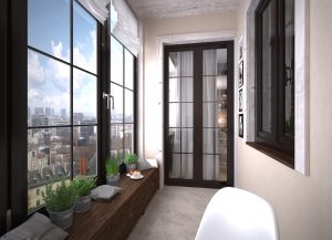 Como equipar uma pequena varanda em um apartamento: elegante, bonito, prático? 190+ (Fotos) Interiores com acabamento