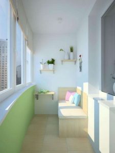 Como equipar uma pequena varanda em um apartamento: elegante, bonito, prático? 190+ (Fotos) Interiores com acabamento