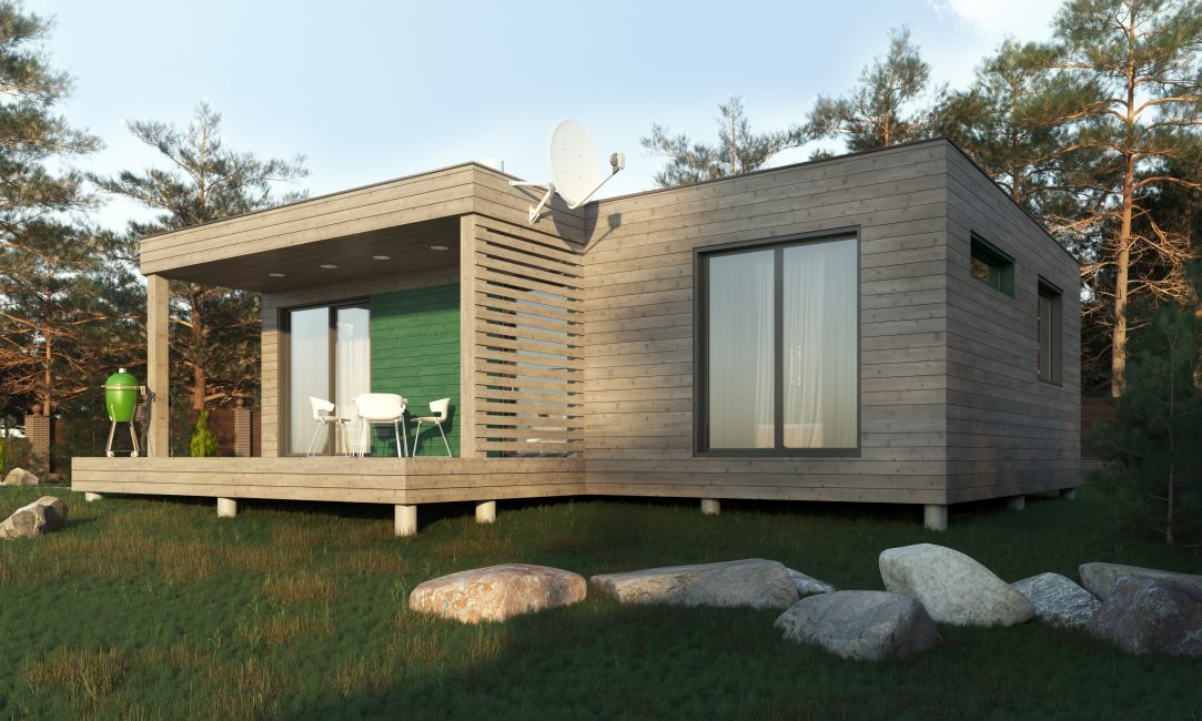 Nenhuma outra casa pode ser construída tão rapidamente.
