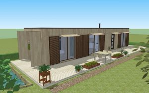 Casas modulares para residência permanente: o que considerar e em que estilo organizar? (Mais de 200 projetos fotográficos)