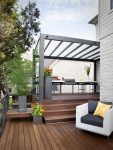 Variantes do belo jardim Pavilhões do-it-yourself (245+ Fotos) - Como se transformar em uma decoração real? (madeira, metal, policarbonato)