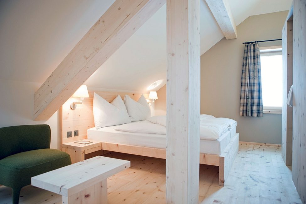 Sótão como um quarto