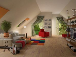 Idéias de design surpreendentes Quartos no sótão: 200 + (Foto) Interiores em estilo contemporâneo