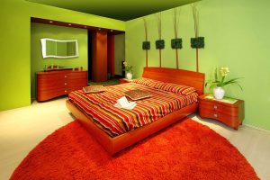 Como fazer um quarto verde interior o melhor lugar para relaxar? 175+ (Fotos) Opções de design (cortinas, papel de parede, paredes)