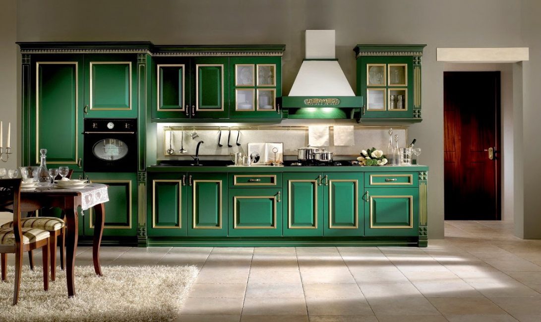 Estilo clássico em verde