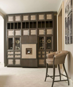 Bar para garrafas no interior do apartamento ou casa - Como melhor fazer? 120+ (foto) de uma árvore, andar, angular