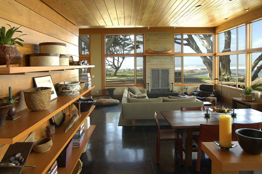 Decoração da parede interior da casa: 140 + (foto) opções de feixe de imitação