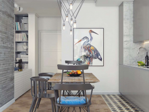 Cozinha cinza: 50 tons de variações interiores. 250+ combinações (foto) no design