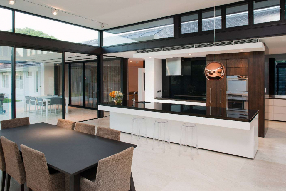 Elegante sala de jantar