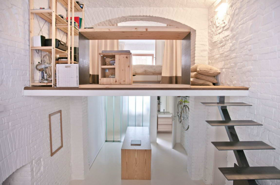 Entresol como uma sala separada