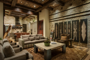 Teto de madeira com vigas decorativas: 165+ (Foto) design e decoração