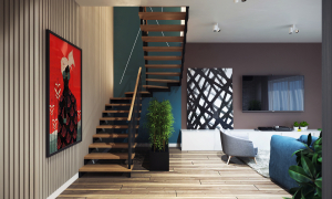O design interior da moradia em estilo moderno: 155+ (foto) projetos para a sala de estar, cozinha, pátio
