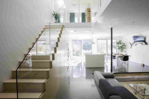 O design interior da moradia em estilo moderno: 155+ (foto) projetos para a sala de estar, cozinha, pátio