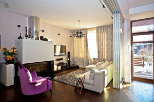 O design interior da moradia em estilo moderno: 155+ (foto) projetos para a sala de estar, cozinha, pátio