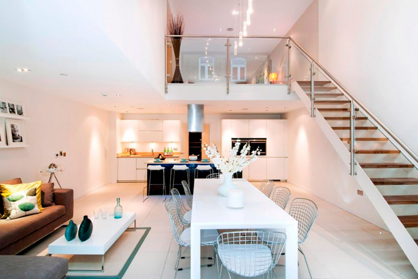 O design interior da moradia em estilo moderno: 155+ (foto) projetos para a sala de estar, cozinha, pátio O design interior da moradia em estilo moderno: 155+ (foto) projetos para a sala de estar, cozinha, pátio