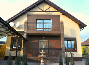 Belos frontões de casas: acabamento e chapeamento. Como fazer melhor? (Mais de 150 fotos)