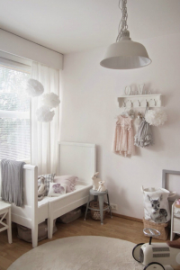 Como escolher um candelabro e lâmpadas no berçário para o menino e para a menina? (180 + Photo Ceiling, LED e Incomum)
