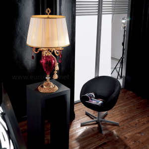 Lâmpada para lâmpada de mesa: Um acessório importante em qualquer interior (mais de 160 fotos para o banheiro, cozinha, sala de estar)