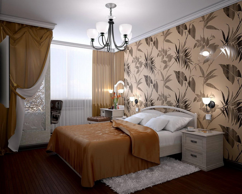 Design elegante para o quarto