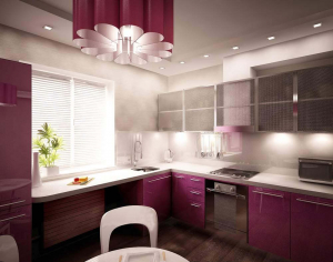 Iluminação adequada na cozinha: Opções modernas para um design aconchegante (mais de 155 fotos)