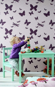 Lindas borboletas na parede faça você mesmo: 140+ (Foto) decorações no interior (papel, volumétrico, adesivos)
